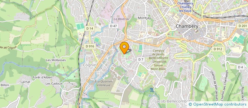 localisation de l'entreprise MADAME IMEN TORCHE  CHAMBERY