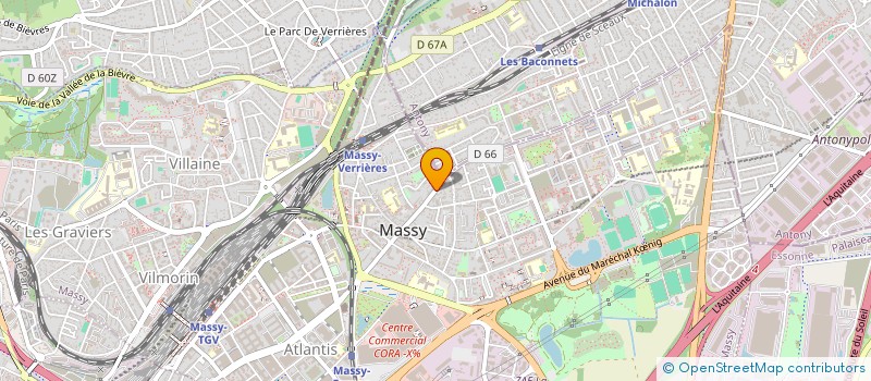 localisation de l'entreprise MADAME IMEN TRIAA à MASSY