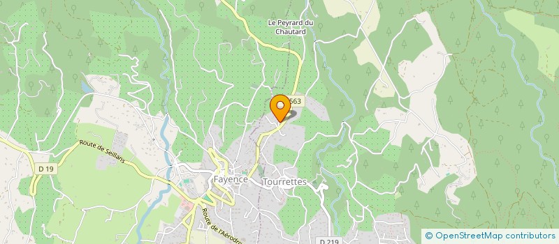 localisation de l'entreprise MADAME IMEN YOUSSEF  TOURRETTES