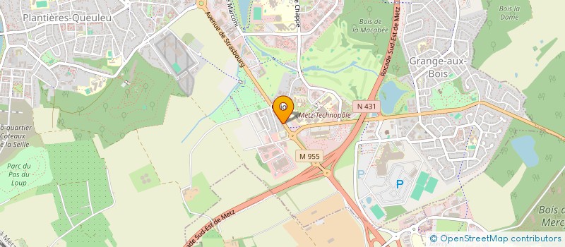 localisation de l'entreprise MADAME IMENE AICHE  METZ