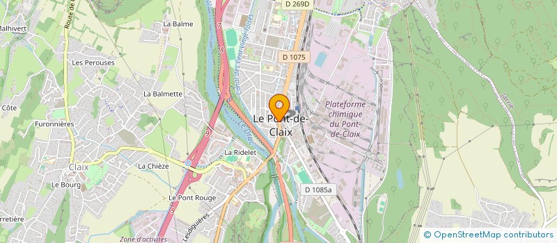 localisation de l'entreprise MADAME IMENE BENOTMANE  LE PONT-DE-CLAIX