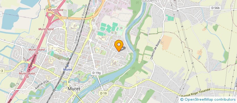 localisation de l'entreprise MADAME IMENE BENYAMINA  MURET