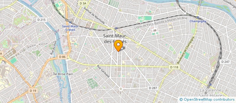 localisation de l'entreprise MADAME IMENE BOUDOUH  SAINT-MAUR-DES-FOSSES