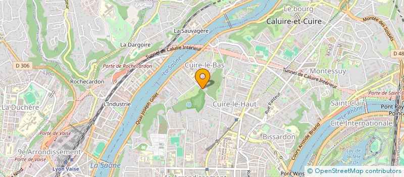 localisation de l'entreprise MADAME IMENE BOUHLEL  CALUIRE-ET-CUIRE