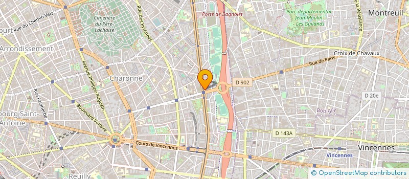localisation de l'entreprise MADAME IMENE BOUNAIRA à PARIS