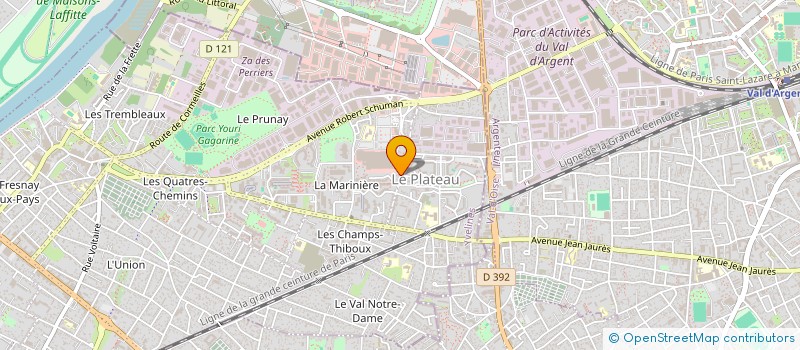 localisation de l'entreprise MADAME IMENE BOUSSENNA à SARTROUVILLE