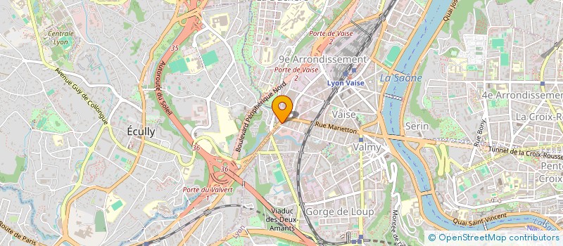 localisation de l'entreprise MADAME IMENE DRICHE  LYON