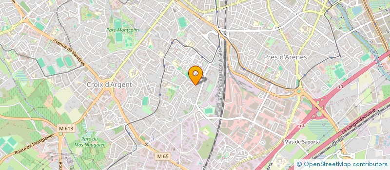 localisation de l'entreprise MADAME IMENE FERJANY à MONTPELLIER