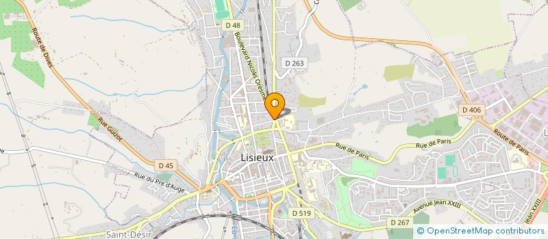 localisation de l'entreprise MADAME IMENE GHARMOUL à LISIEUX