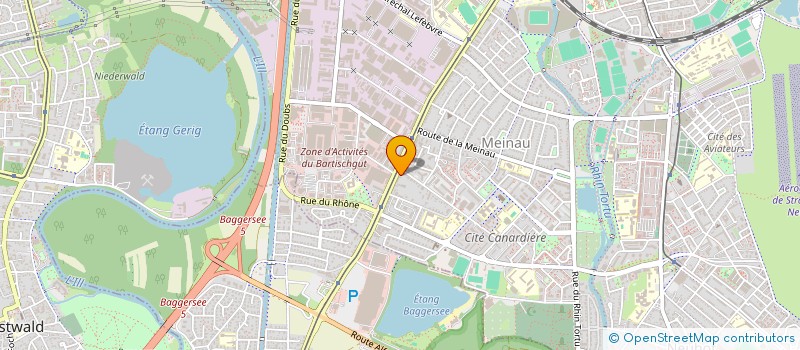 localisation de l'entreprise MADAME IMENE GHOUDELBOURK  STRASBOURG