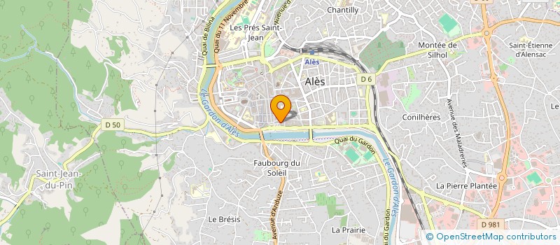 localisation de l'entreprise MADAME IMENE HADDADA à ALES