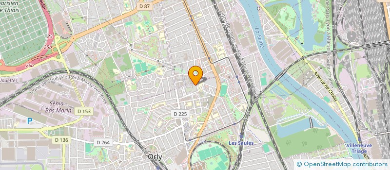 localisation de l'entreprise MADAME IMENE HADJI  ORLY