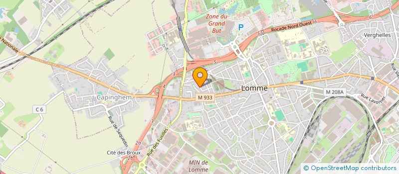 localisation de l'entreprise MADAME IMENE HASNAOUI à LILLE