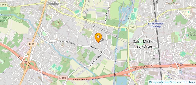 localisation de l'entreprise MADAME IMENE HEZAM à LONGPONT-SUR-ORGE