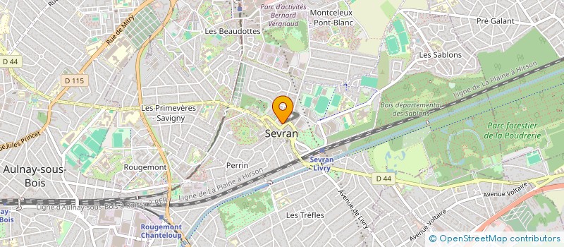 localisation de l'entreprise MADAME IMENE KEROUM à SEVRAN