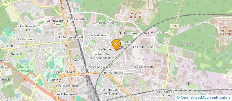 localisation de l'entreprise MADAME IMENE MAATAOUI à SARAN