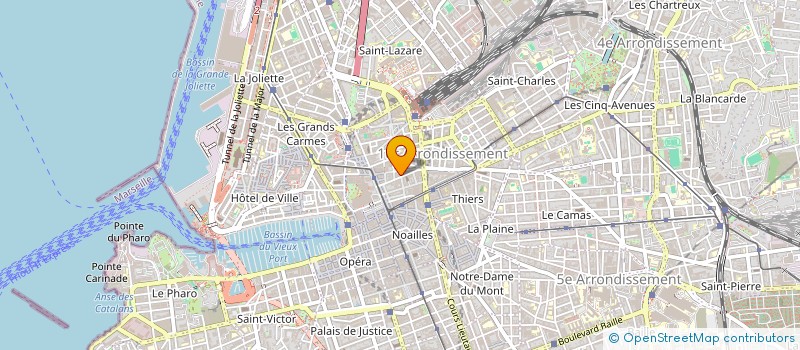 localisation de l'entreprise MADAME IMENE OUYOUGOUTE  MARSEILLE