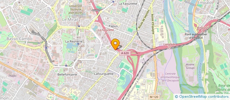 localisation de l'entreprise MADAME IMENE RAHALI à TOULOUSE