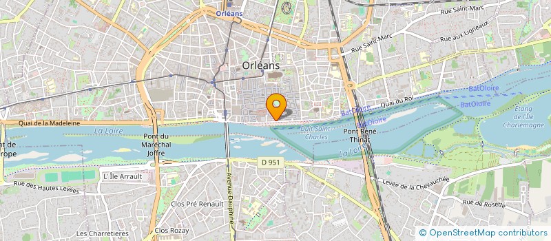 localisation de l'entreprise MADAME IMENE SENADI  ORLEANS