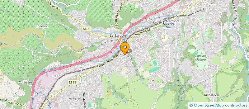 localisation de l'entreprise MADAME IMENE SI ALI  LORETTE