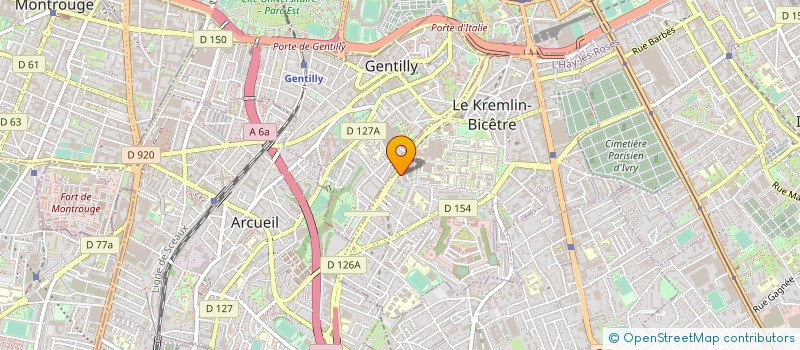 localisation de l'entreprise MADAME IMENE VERDIER à LE KREMLIN-BICETRE