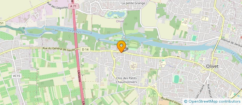 localisation de l'entreprise MADAME IMENE YAHIA-OUAHMED  OLIVET