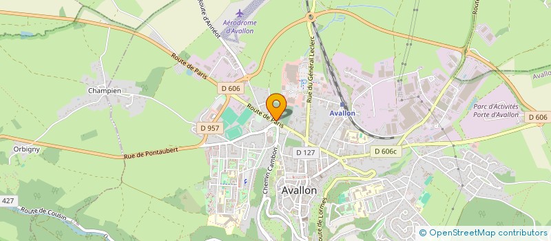 localisation de l'entreprise MADAME IMMA AMBIT  AVALLON
