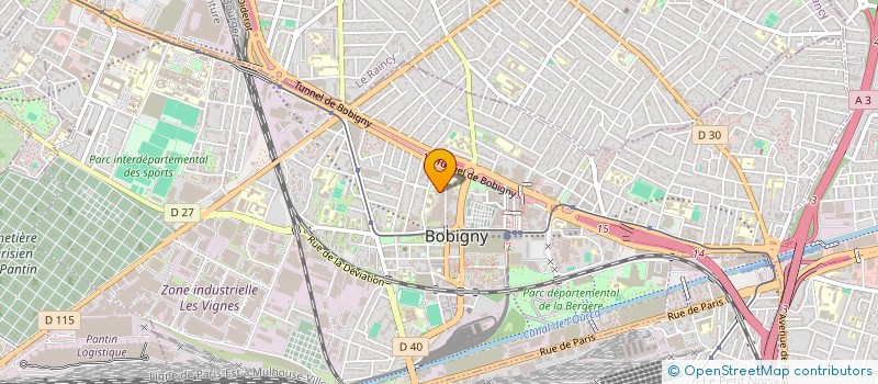 localisation de l'entreprise MADAME IMMANE IMMANE MELISSA KEITA  BOBIGNY