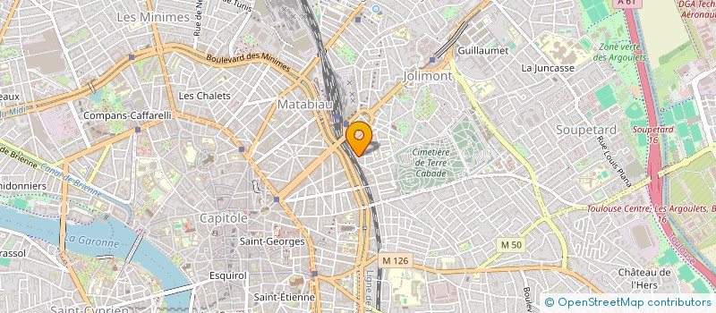 localisation de l'entreprise MADAME IMOGEN ROBERTS - CROOT  TOULOUSE