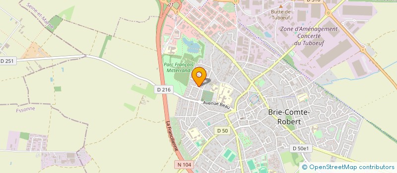 localisation de l'entreprise MADAME IMPERATO SIMONA  BRIE-COMTE-ROBERT