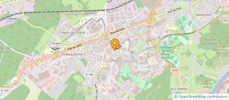 localisation de l'entreprise MADAME IMRANE GOLLAKU à BESANCON