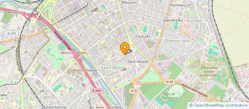 localisation de l'entreprise MADAME IMY CULLIGAN  REIMS