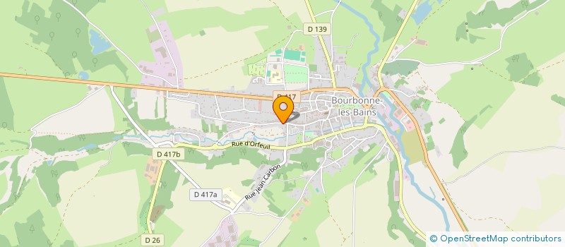 localisation de l'entreprise MADAME IMZIA CORPET à BOURBONNE-LES-BAINS