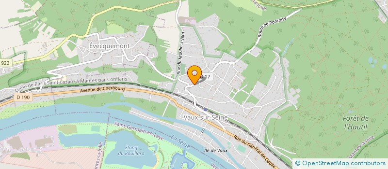 localisation de l'entreprise MADAME IN PARK à VAUX-SUR-SEINE