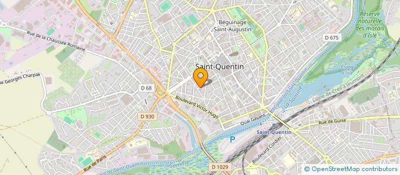 localisation de l'entreprise MADAME IN YAE OH à SAINT-QUENTIN