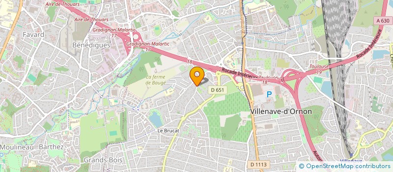 localisation de l'entreprise MADAME INA GHERCIU  VILLENAVE-D'ORNON