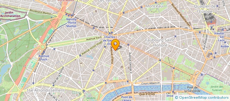 localisation de l'entreprise MADAME INA NORDQUIST  PARIS