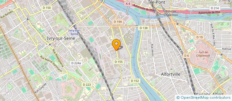 localisation de l'entreprise MADAME INA SENDER  IVRY-SUR-SEINE