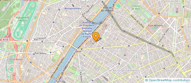 localisation de l'entreprise MADAME INAAM AMZIL  PARIS