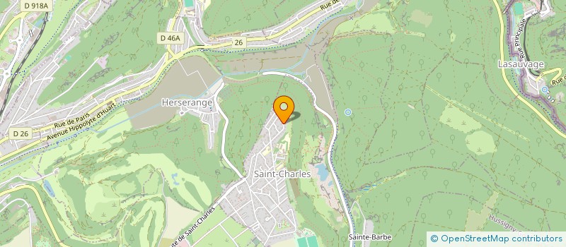 localisation de l'entreprise MADAME INAS GUERROUAZ  HAUCOURT-MOULAINE