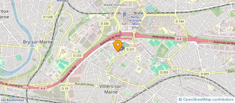 localisation de l'entreprise MADAME INAS MIKHAIL à VILLIERS-SUR-MARNE