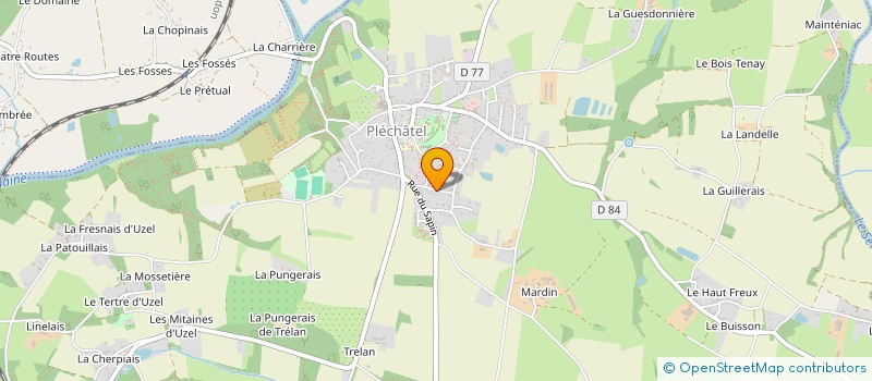 localisation de l'entreprise MADAME INASSE ZKIR  PLECHATEL