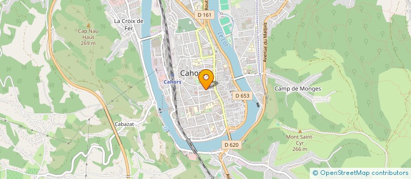 localisation de l'entreprise MADAME INAYATULLAH MAMOZAY  CAHORS