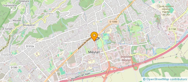 localisation de l'entreprise MADAME INBAL RAVID à MEYLAN