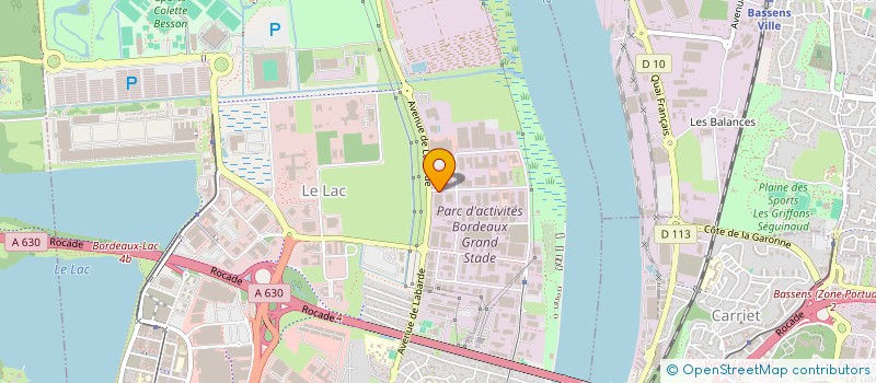 localisation de l'entreprise MADAME INCARNATION FERNANDEZ  BORDEAUX