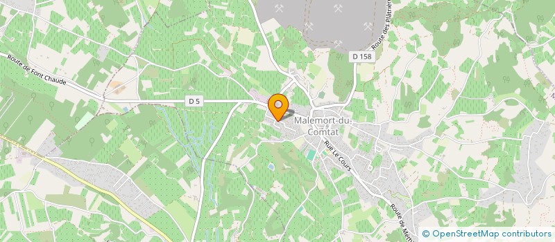 localisation de l'entreprise MADAME INCARNATION VALENCIA  VILLES-SUR-AUZON