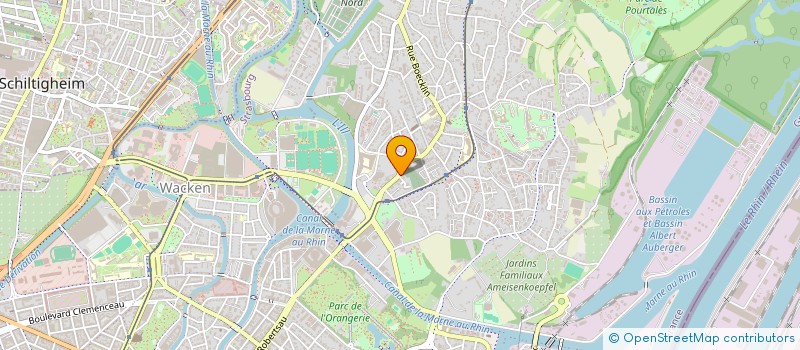 localisation de l'entreprise MADAME INCI ERTEKIN à STRASBOURG
