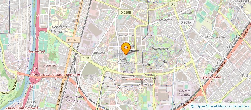 localisation de l'entreprise MADAME INDA OUARDI à GRENOBLE