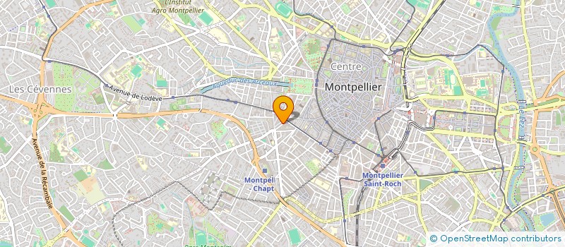 localisation de l'entreprise MADAME INDE EL IBRIMI à MONTPELLIER