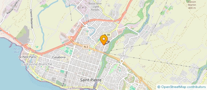 localisation de l'entreprise MADAME INDHIRA INGUEHE à SAINT-PIERRE